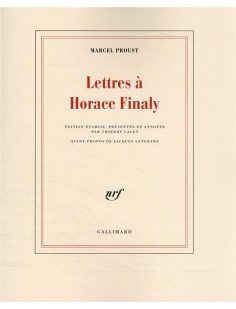 Lettres à horace finaly