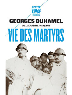 Vie des martyrs