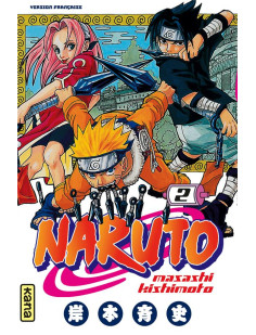 Naruto - tome 2 avec sticker euro