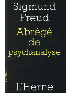 Abrege de psychanalyse