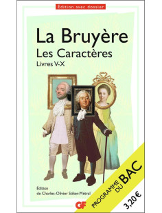 Les caractères, livres v-x - bac 2025