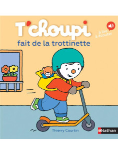 T'choupi fait de la trottinette