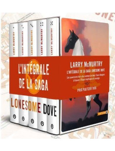 Coffret lonesome dove, l’intégrale de la saga – collector - 5 volumes + bonus