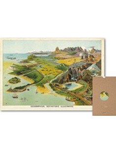 Carte – géographie illustrée - géographie nostalgique