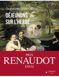 Déjeunons sur l'herbe - prix renaudot de l'essai 2022