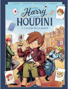 Harry houdini - tome 1 la clef de la magie