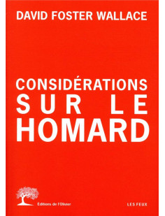 Considérations sur le homard