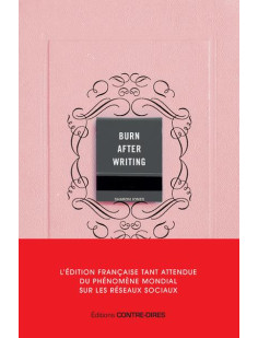 Burn after writing - l'édition française officielle