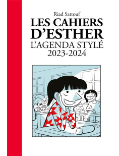 Agenda stylé 2023-2024 les cahiers d'esther