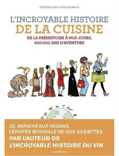 L'incroyable histoire de la cuisine - de la préhistoire à nos jours, 500 000 ans d'aventure