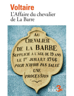 L'affaire du chevalier de la barre/l'affaire lally