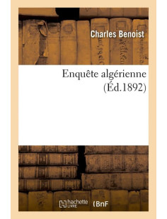 Enquete algerienne (ed.1892)