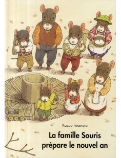 La famille souris prepare le nouvel an