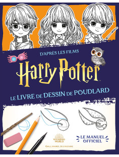 Harry potter - le livre de dessin de poudlard