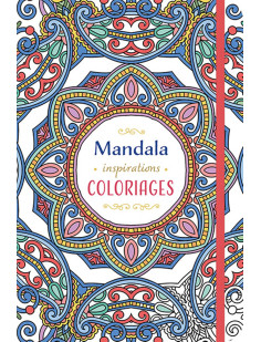 Mandala inspirations coloriages. carnet rigide