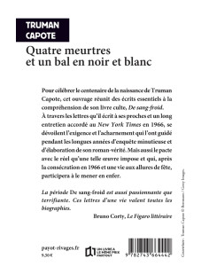 Quatre meurtres et un bal en noir et blanc