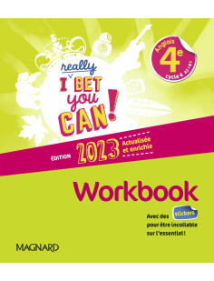 I really bet you can! anglais 4e (2023) - workbook