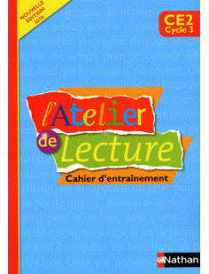 L'atelier de lecture - cahier entrainement - ce2