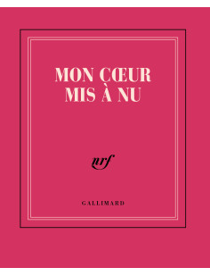 Carnet poche "mon coeur mis à nu" (papeterie)