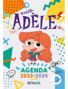 Agenda scolaire mortelle adèle 2023-2024