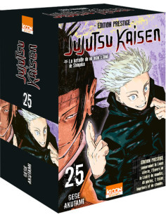 Jujutsu kaisen t25 - édition prestige