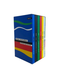 Coffret 6 couleurs michel pastoureau : bleu, noir, vert, rouge, blanc et jaune