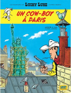 Les aventures de lucky luke d'après morris - tome 8 - un cow-boy à paris