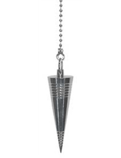 Pendule médium chromé