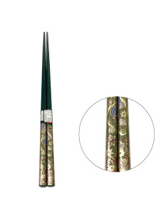 Baguettes japonaises lacque vert