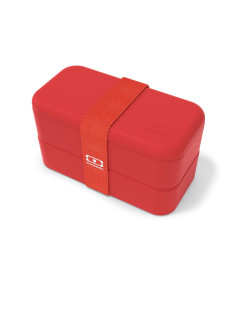 Boite repas monbento  rouge - lunch box