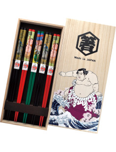 Coffret 5 baguettes sumo