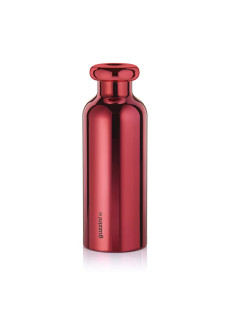 Gourde isotherme guzzini 0.5 l rouge metalise