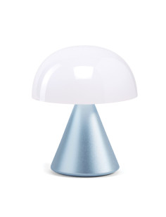 Lampe led lexon mina l 17 cm - bleu