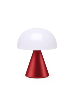 Lampe led lexon mina  m 11  cm - rouge
