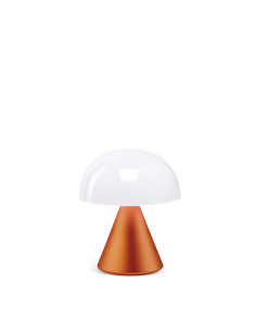 Lampe led lexon mina  s 7 cm - orange