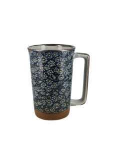 Mug marguerite bleu