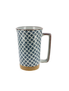 Mug bleu trefle