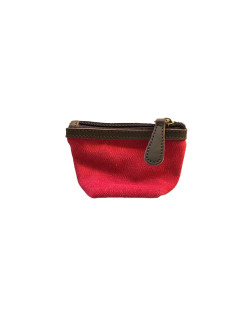 Porte monnaie rouge