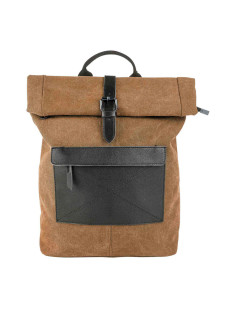 Sac a dos tissus bastille beige