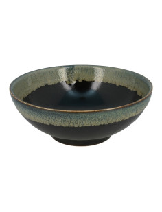 Saladier tenmoku shinoragashi 21.4 x 8.2 cm