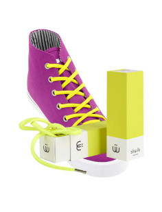 Lacet neon yellow 140cm