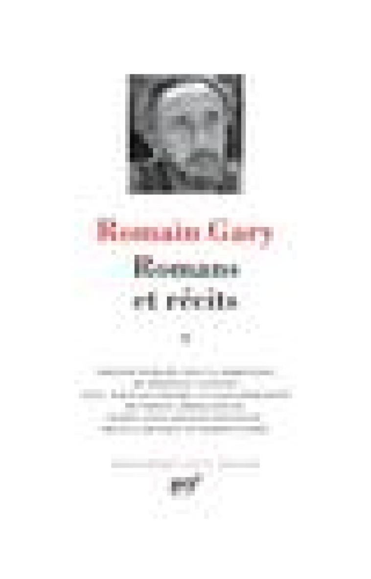 ROMANS ET RECITS - VOL02 - GARY ROMAIN - GALLIMARD