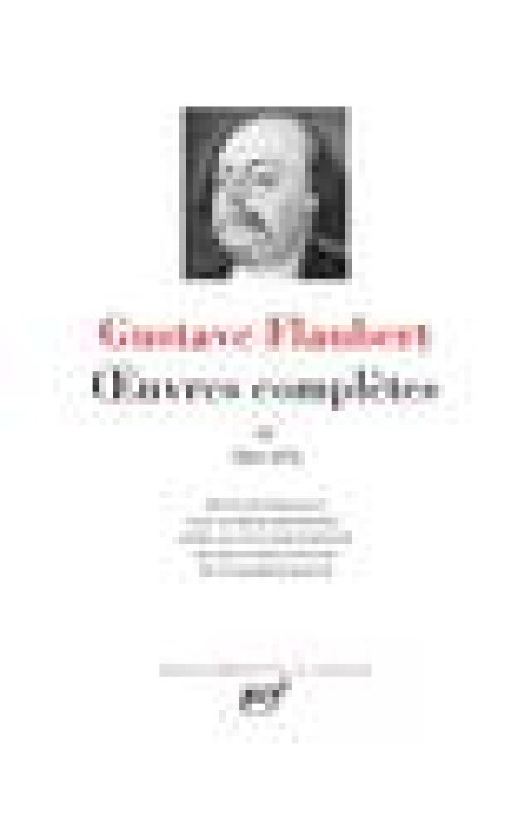 OEUVRES COMPLETES - VOL04 - 1863-1874 - FLAUBERT GUSTAVE - GALLIMARD