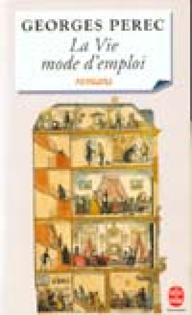 LA VIE MODE D'EMPLOI - PEREC GEORGES - LGF/Livre de Poche