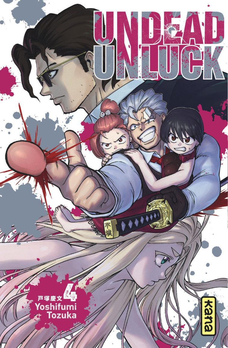 Undead unluck - Tome 4 - Yoshifumi Totsuka Yoshifumi Totsuka - KANA