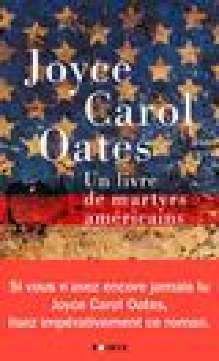 UN LIVRE DE MARTYRS AMERICAINS - OATES JOYCE CAROL - POINTS