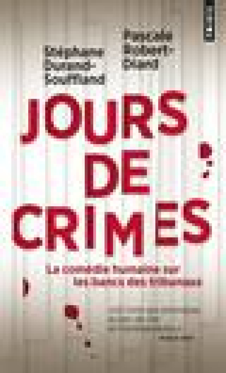 JOURS DE CRIMES - DURAND-SOUFFLAND - POINTS