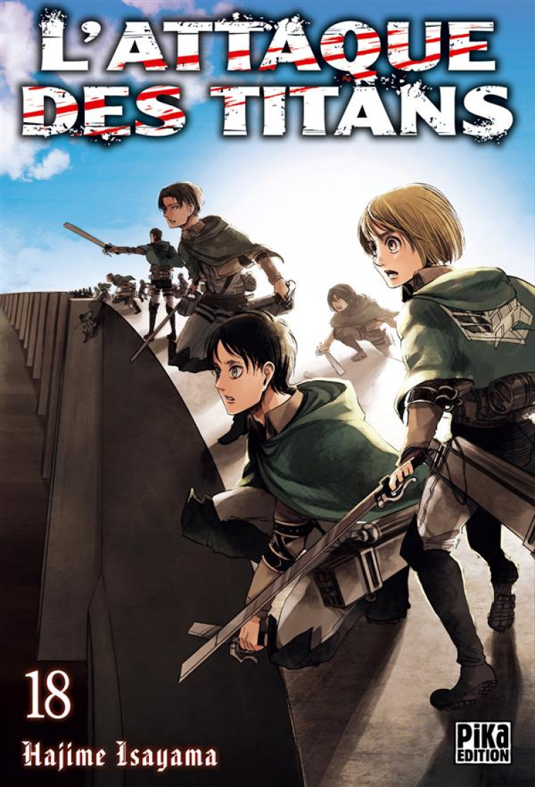 L'ATTAQUE DES TITANS T18 - ISAYAMA HAJIME - Pika