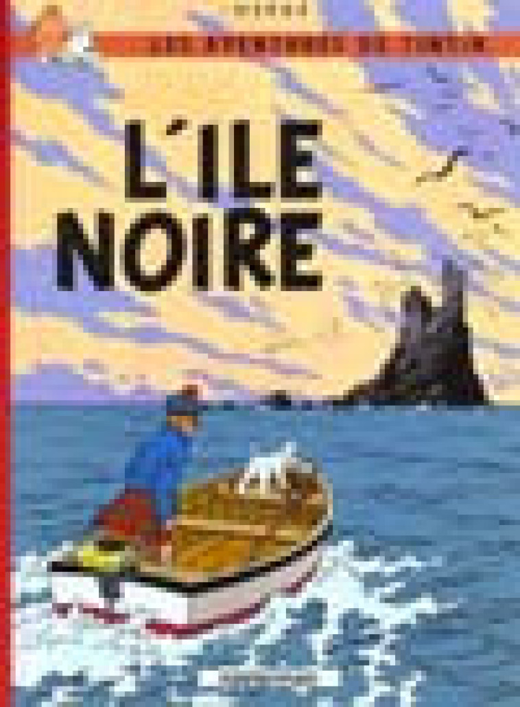 L' ILE NOIRE - HERGE - CASTERMAN