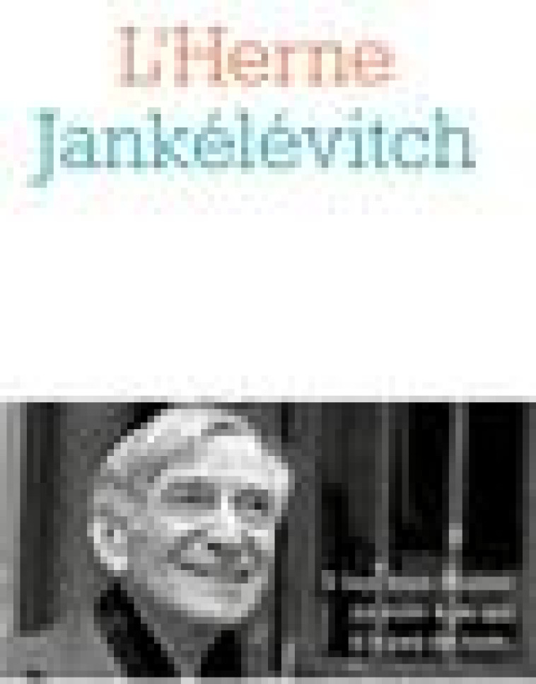 CAHIER JANKELEVITCH - JANKELEVITCH V. - L'HERNE